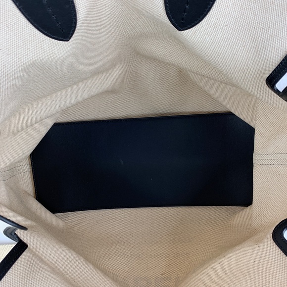 New Burberry Soft Cotton & Leather Belt Bag - Picture 8 of 8